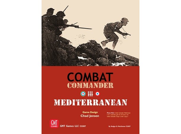 Combat Commander Mediterranean Exp Utvidelse til Combat Commander Europe 